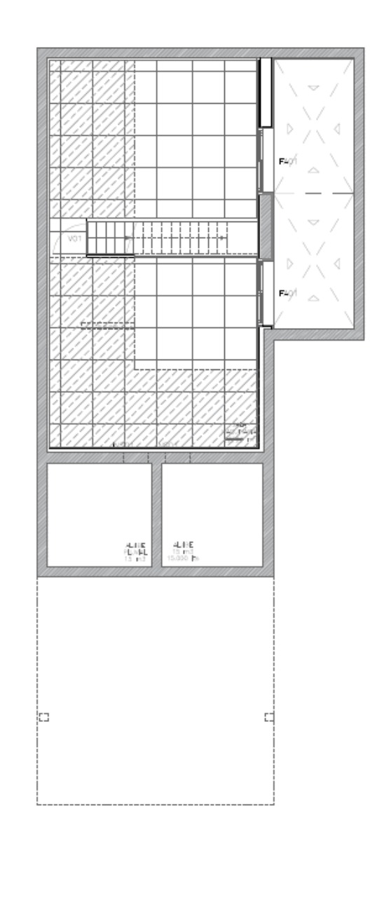Crestatx Houses — Basement Floor plan by Minimal Studio